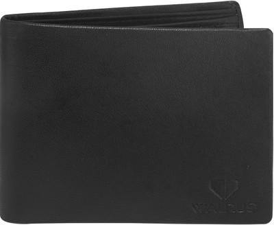 

Walrus Men Black Genuine Leather Wallet(8 Card Slots)