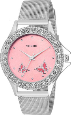 TOREK Branded Butterfly Designer MJDC 2114 Analog Watch For Girls