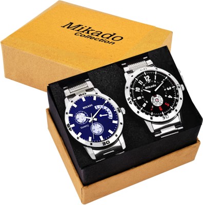 Mikado Casual Pace Artistic combo watches for men and boy's Watch  - For Boys   Watches  (Mikado)