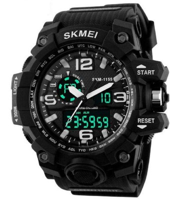 Skmei Black Dial Digital Analog Men's Watch Watch  - For Men   Watches  (Skmei)