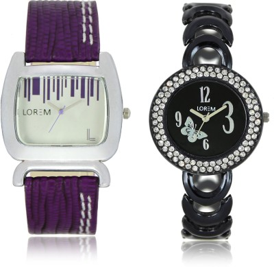 LOREM W06-201-207 New Stylish Best Designer Combo Hand Watch  - For Women   Watches  (LOREM)