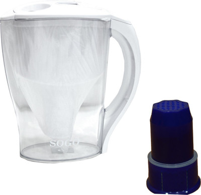 

gocart Water Purifier Jug With One Extra Free Filter Solid Filter Cartridge(8, Pack of 1)