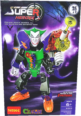 

TALKING GANESHA Diy Building Blocks Of Famous Superhero That Becomes Into Action Figure(Multicolor)