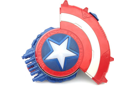 

Akki Collection captain america sheild bullet shooter(Multicolor)