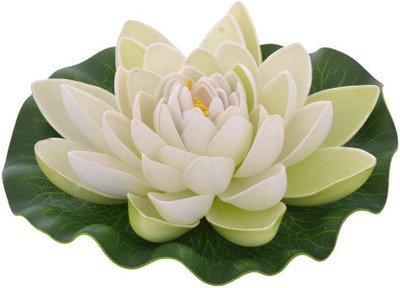 

Meenamart Function decoration artificial flower White Assorted Artificial Flower(4 inch, Pack of 1)