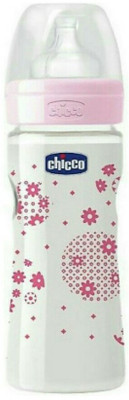 

Chicco Well being feeding bottle (4m+) - 250 ml(Pink)
