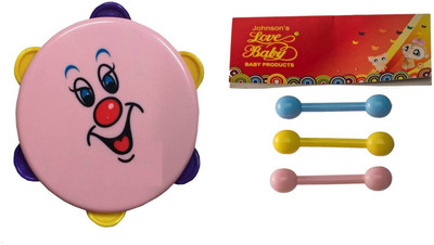 Love Baby BT26 Pink Combo Rattle(Pink)