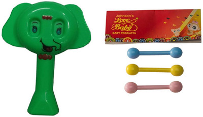 

Love Baby BT25 Green Combo Rattle(Green)