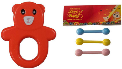 

Love Baby BT24 Red Combo Rattle(Red)