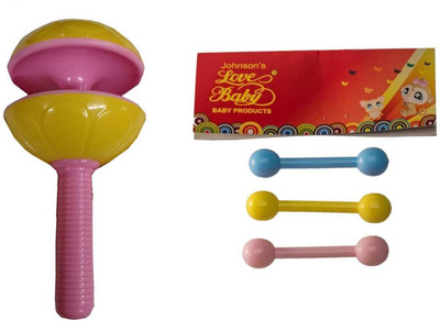 

Love Baby BT23 Pink Combo Rattle(Pink)