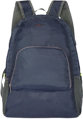

AllExtreme Foldable Lightweight Waterproof Travel Shoulder bag Daypack Bag Sports & hiking 14 L Backpack(Blue), Navy blue