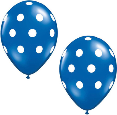 Fashion Gateway Printed (Decoration and Birthday Party balloon, 12Inch) Balloon(Blue, Pack of 25)