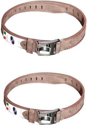 

Lee Topper Men Casual, Evening, Formal, Party Brown Artificial Leather Belt