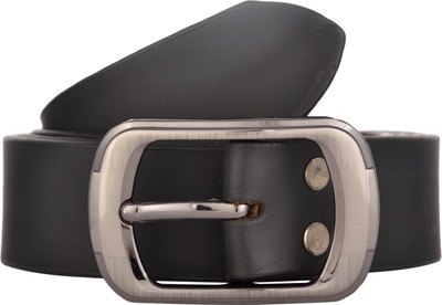 

Exotique Men Formal Black Genuine Leather Belt