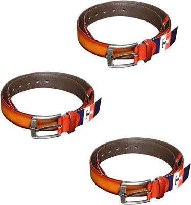 

Lee Topper Men Casual, Evening, Formal, Party Brown Artificial Leather Belt