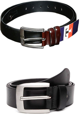 

Lee Topper Men Casual Black, Brown Artificial Leather Belt