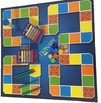 

Akrobo Picture Stationary The Game of Quick Sketches and Crazy Guesses for Family – Set Board Game