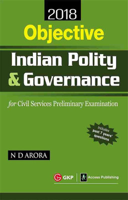 Objective Indian Polity & Governance 2ed  - Objective Indian Polity(English, Paperback, N D Arora)