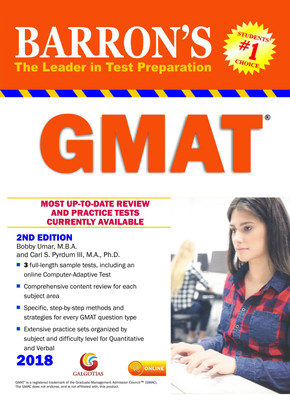 Barrons GMAT(English, Paperback, unknown)