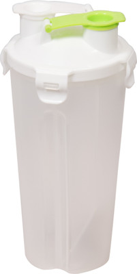 

S-MAX New Protein Shaker Hydra Cup Dual Shaker Sports Water Bottle 800 ml Shaker(Pack of 1, White)
