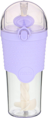 

Wishpool 500ml New Creative Stir Water Bottle Plastic Sport Water bottle BPA Free Direct Drinking Tumbler Eco-friendly (Purple) 500 ml Sipper(Pack of 1, Purple)