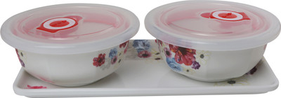 

Eagleware 100% Melamine Sunware Multipurpose Seal Fresh Bowl Set Melamine Bowl Set(Multicolor, Pack of 3)