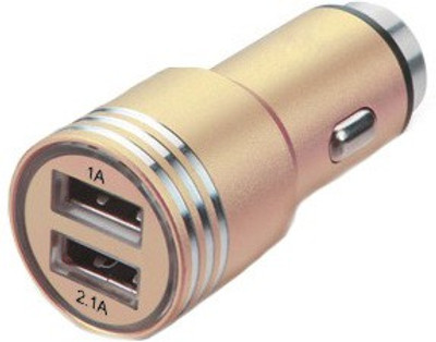 

Edfigo 2.1 Amp Turbo Car Charger(Gold), Golden