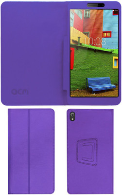 ACM Book Cover for Lenovo Phab 6.98"(Purple, Cases with Holder)