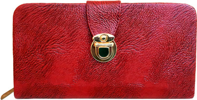 

SANSHUL Formal Red Clutch