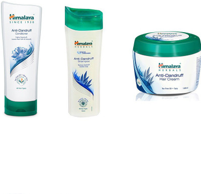 

Himalaya Anti Dandruff Conditoner, Anti Dandruff Shampoo, Anti Dandruff Hair Cream(Set of)