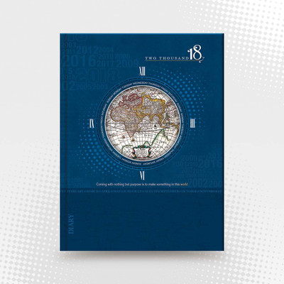 

Amaze Regular Diary(single Ruling, Blue)