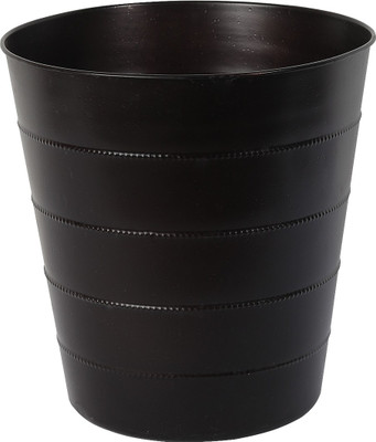 The Décor Mart DMDB059 Plastic Dustbin(Brown)