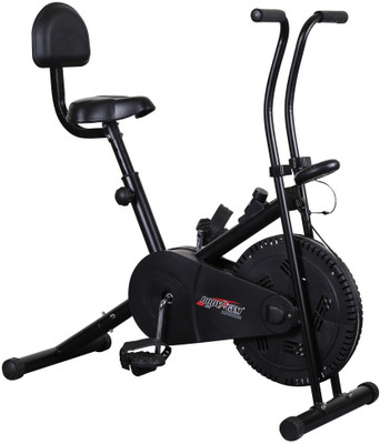 

Body Gym Air Bike Bga 1001 With Backrest Indoor Cycles Exercise Bike(Black)