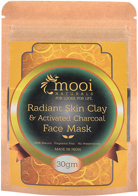 

Mooi Naturals Radiant Skin Clay & Activated Charcoal Face Mask(30 ml)