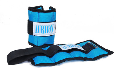 

Aurion Wrist Weights 1 Kg x 2 Total 2 kg Home Gym Weight Bands perfect for fitness Blue Ankle & Wrist Weight(2 kg)