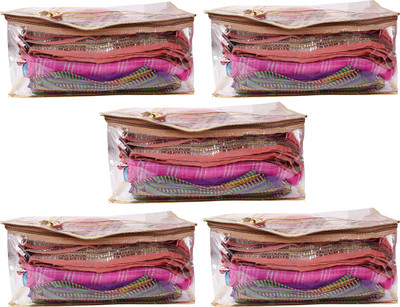 

Apratim saree covers gld5 .(golden)