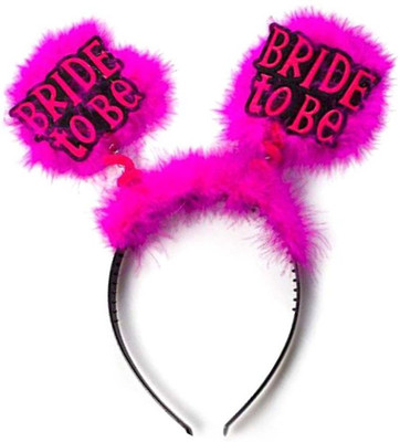 

ShopOnline Bride To Be Hairband Hair Band(Pink)