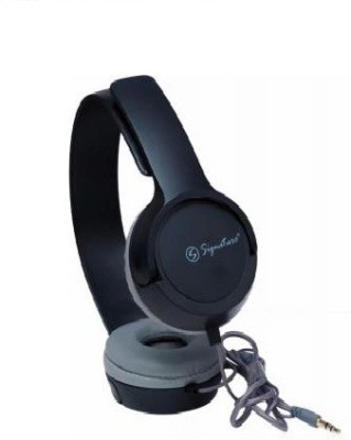 Signature SN-VM-61-B01 Wired Headset(Black, On the Ear)