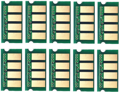 

Max Reset toner chip Pack of 10 for Ricoh Aficio SP 3400, SP 3410, SP 3500, SP 3510 Single Color Ink Toner(Black)
