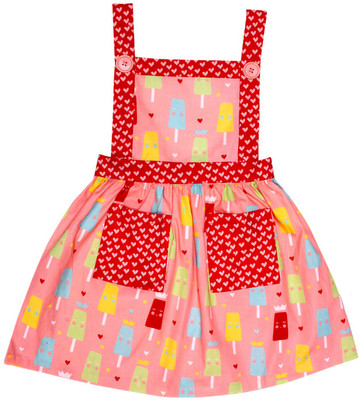ALWAYS KIDS Girls Midi/Knee Length Party Dress(Pink, Sleeveless) ALWAYS KIDS Girls Midi/Knee Length Party Dress(Pink, Sleeveless)