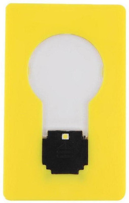 

VibeX ® Folding Card Lamp Cute LED Light Cartoon Pocket Bulb Wallet Card Gift Greeting Cards LED Lantern(Yellow)