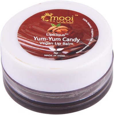 

Mooi Naturals Lipicious Tm Yum-yum Candy Vegan Lip Balm Cocoa(5 g)