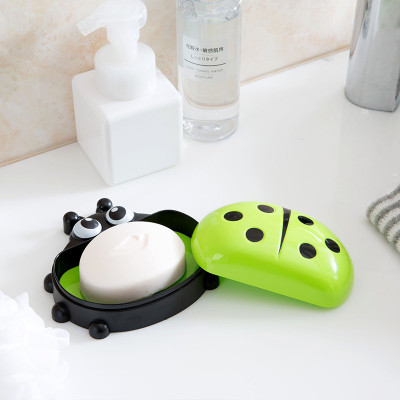 

Kreativekudie lady bug soap box 1 L Soap Dispenser(Multicolor)