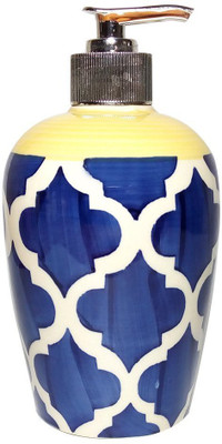 

Sforzi ceramic 410 ml Gel, Lotion, Conditioner, Soap, Shampoo Dispenser(Blue, Yellow)