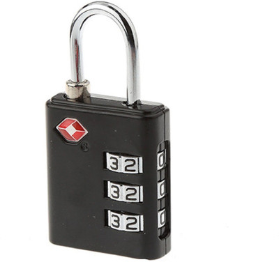 

Pin to Pen Travel Centry Dual Security Pad Lock Padlock(Multicolor)