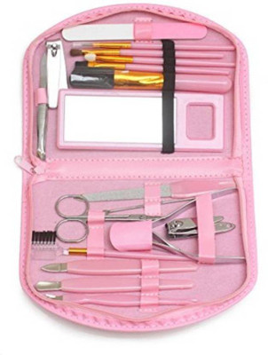 

Babji 18 Pcs Manicure And Makeup Kit In Leatherette Case(18 g, Set of 18)