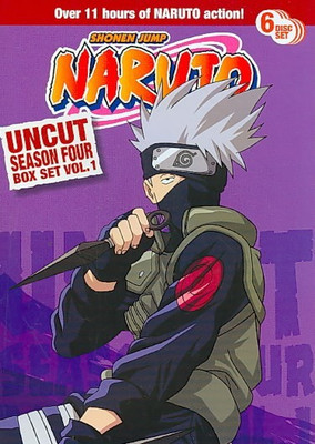 

NARUTO UNCUT SEASON 4 BOX SET VOL 1(DVD English)