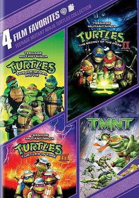 

4 FILM FAVORITES:TEENAGE MUTANT NINJA(DVD English)