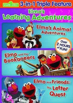 

ELMO'S LEARNING ADVENTURES TRIPLE FEA(DVD English)