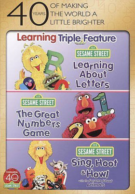 

SESAME STREET:LEARNING TRIPLE FEATURE(DVD English)